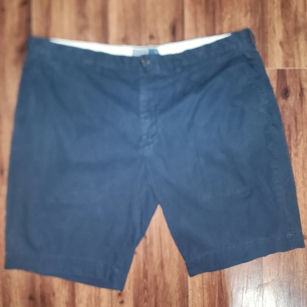 2 Pairs Polo By Ralph Lauren Mens Shorts Preppy Flat Front Normcore